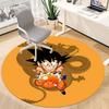 1pc Dragon Ball Z Goku Office Round Area Rug, Under Office Chairs Bedroom Living Room Home Decor, Room Decoa1016176