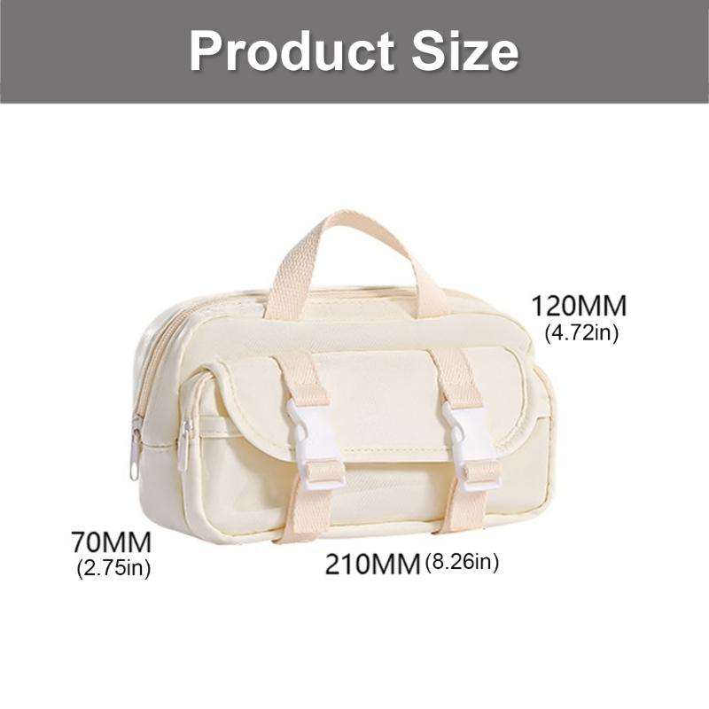 Stationeries Storage Bag Pen Holders Box Educational School Office Gifts Pencil Case Kids Students Desktop Organizers