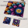 3 st Mandala Blommig Sängkläder Påslakanset Bohemisk Mandala Sängkläder Quiltset Bohemiskt Tema Sängöverkastset Livfull Mandala