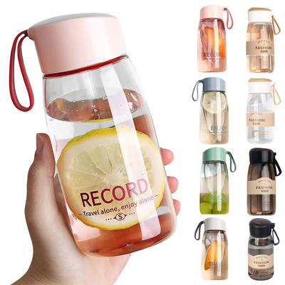 Bouteille d'eau de sport, 380 ml, bouteilles légères pour l'extérieur, le camping, le cyclisme, le fitness, la salle de sport, le yoga - Bouteilles de boisson pour enfants/adultes