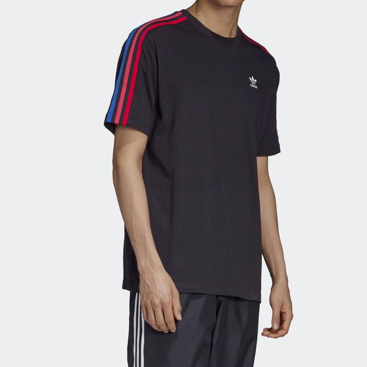 Adidas Originals 3D Tf 3 Strp T-Shirt Men Tops Black GE0836