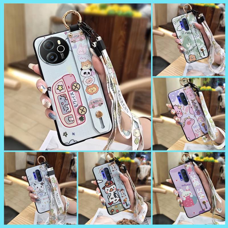 Protective Durable Phone Case For Blackview Shark8/Oscal Tiger12 Waterproof Cartoon Back Cover Anti-knock Silicone Cute