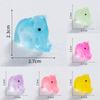 Creative Micro Landscape Noctilucent Rainbow Mammoth Resin Ornaments Gift For