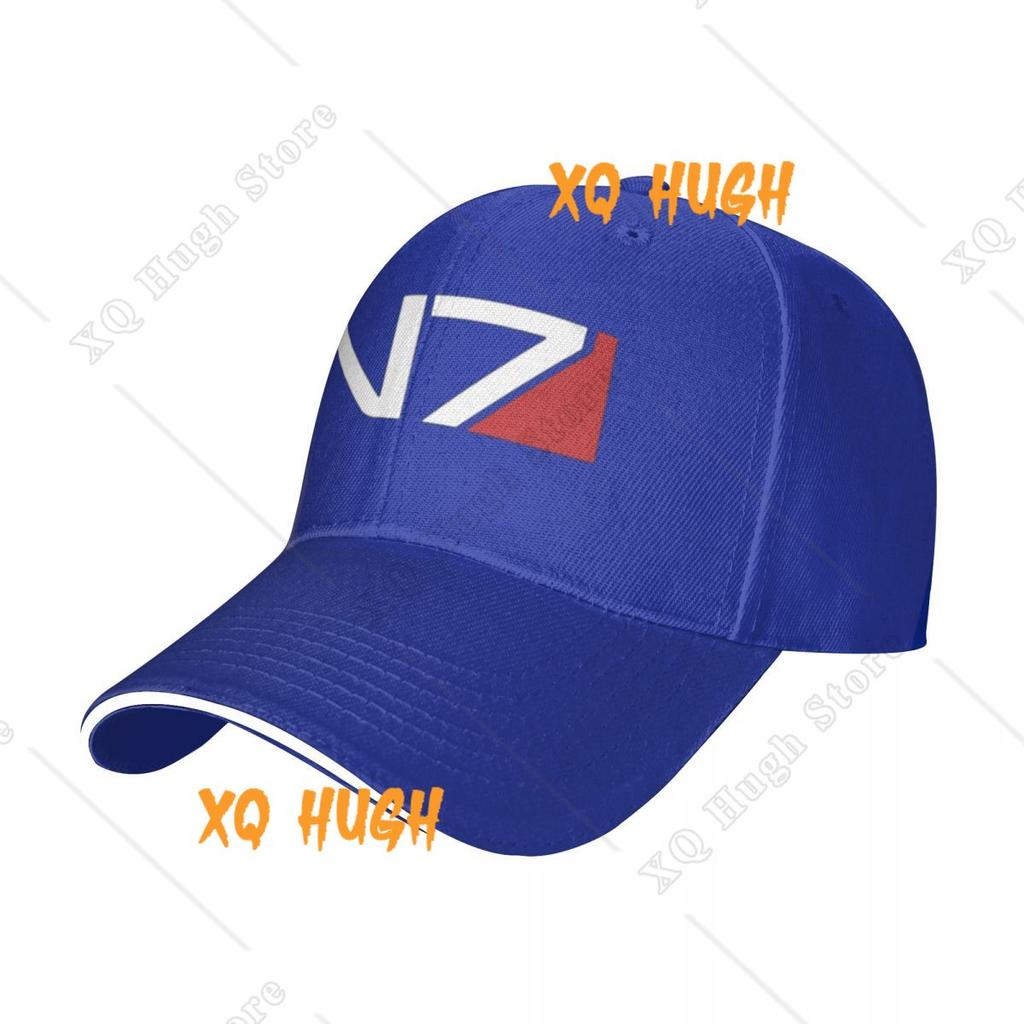 Mass Effect N7 Baseball Cap Punk Unisex Video Game Classic Hip Hop Hats Summer Men Women Outdoor Sport Breathable Snapback Cap
