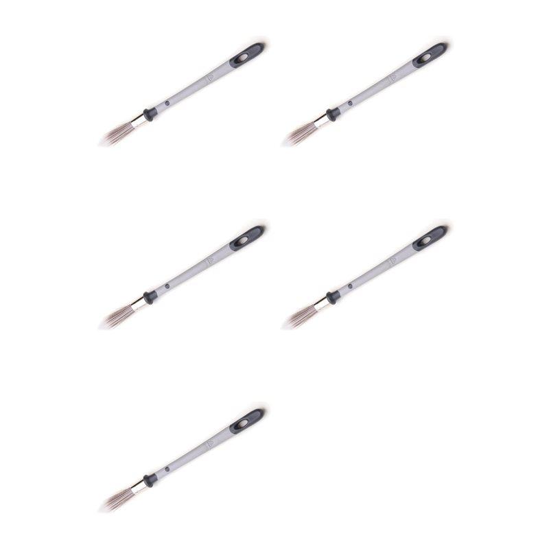 Premium-5Pcs Small Paint Brush, Paint Brushes For Walls, Touch Up, Baseboards, Paint Brush For House Wall Corners