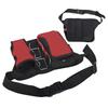 Compact Golf Ball Holder Case Storaeg Waist Bag With Adjustable Belt Weather Resistant For Course Travel