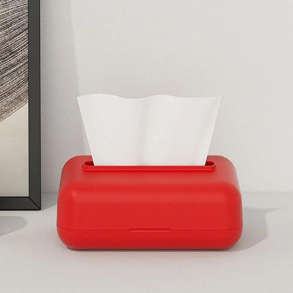 Silicone Wet Wipe Box Holder Reusable Paper Holder Light Luxury Tissue Box Cover  Tissue Storage