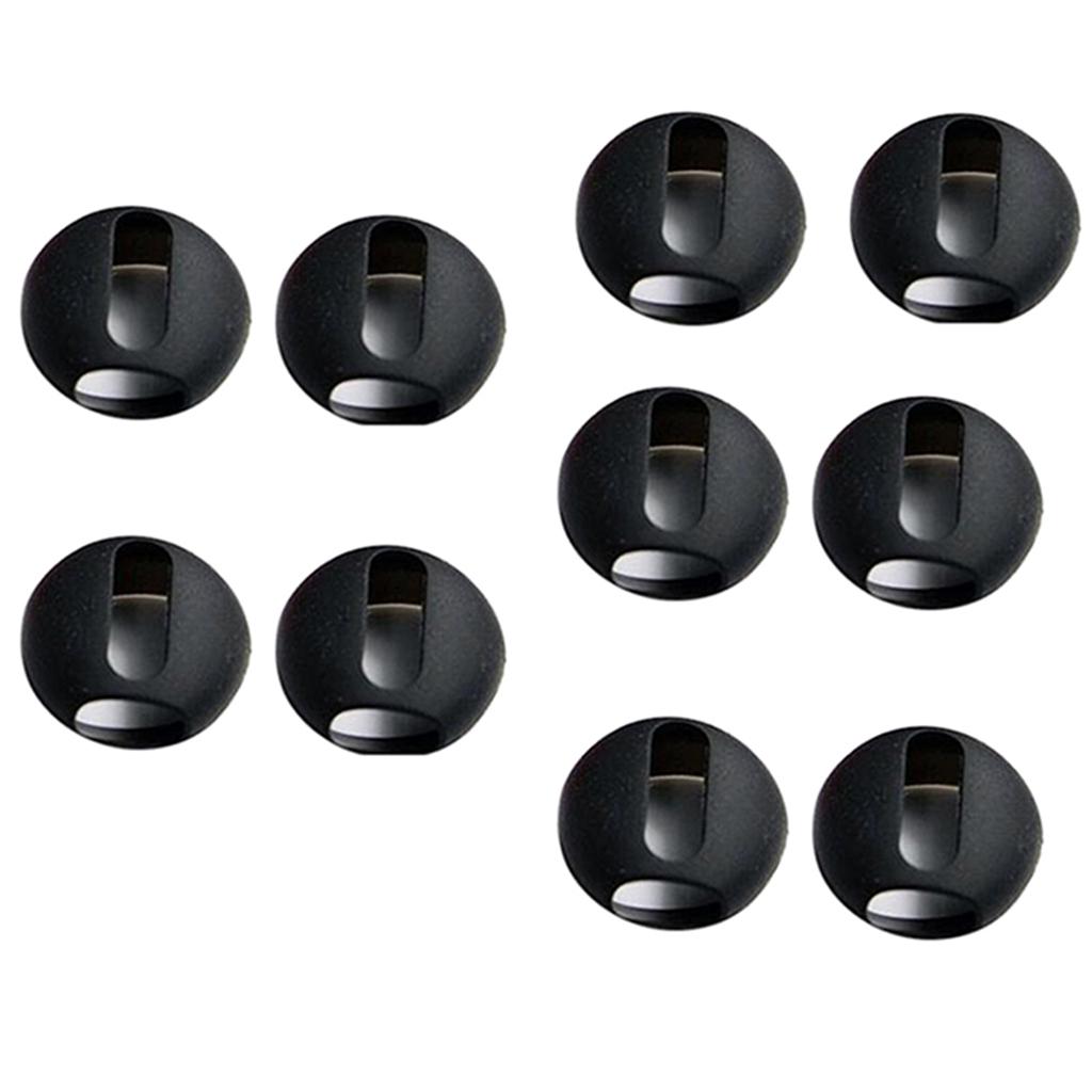 5 Pairs Replacement Earplugs and Earcaps for Apple Bluetooth Headset