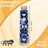 Pure Copper Water Bottle Experience The Benefits Of Pure Copper Water Bottle-Joint Less, Leak Proof (900Ml)