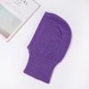 Unisex Winter Knitted Balaclava with Integrated Scarf