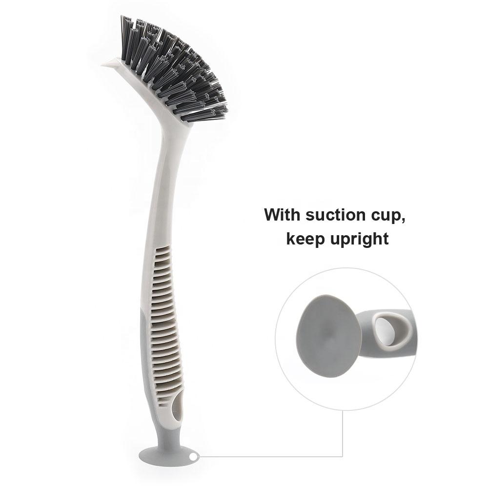 Kitchen Tool Cleaning Brush Household Bath Cleaning Product Brushes Long Handle With Suction Cup
