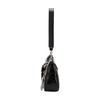Punk Shoulder Bag Black Red Decor French Stick Handbag Fashion Star Rivet Underarm Bag  Daily