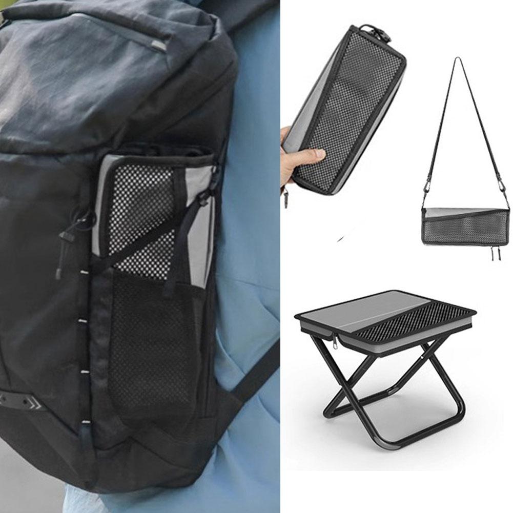 Lightweight Folding Stool Multipurpose High Strength Seat Fishing Eco Study Material Travel Off N7N2