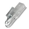 Adjustable Trailer Coupler 2-1/2in Channel Secure Coupling for 2in Hitch Ball 3500lbs Weight Capacit