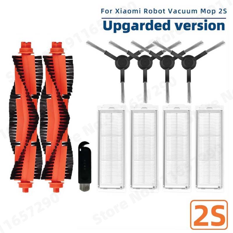 For Xiaomi Mi Robot Vacuum Mop 2S / Mop P / Mop Pro / XMSTJQR2S / STYTJ02YM Replacement Parts Main Side Brush Hepa Filter Mop