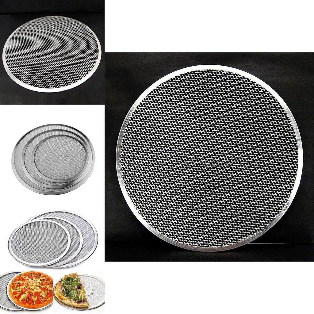 Aluminum Pizza Tray Round With Premium Material For Home Baking And Commercial Use