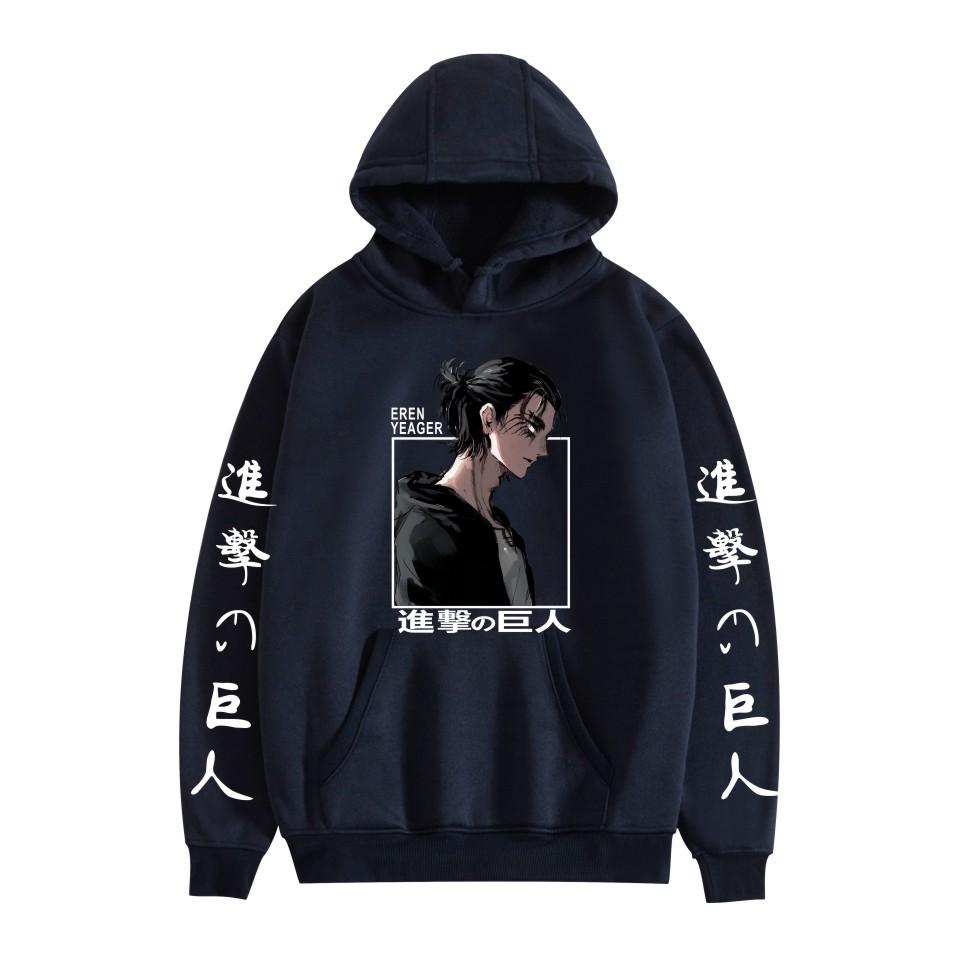 Attack On Titan Hoodie Men Women Shingeki No Kyojin Print Anime Clothing Loose Casual Streetwear Unisex Aesthetic Korean Clothing
