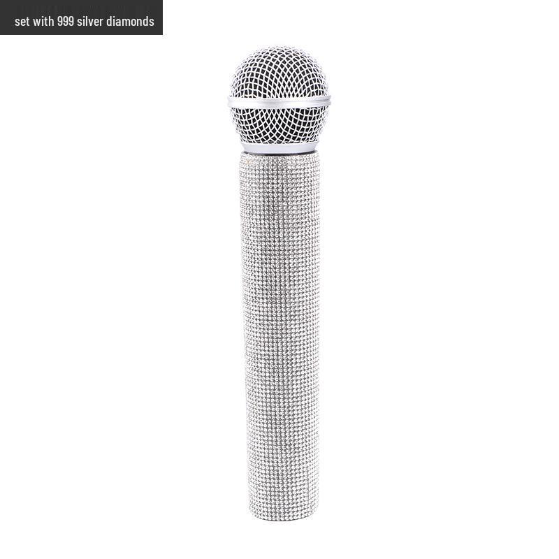 Children's Model Toy Microphone Prop for Practice, Simulation, and Performance Photography