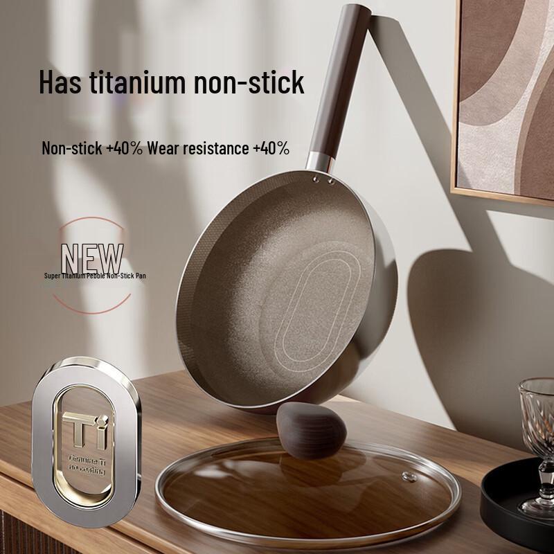 Velosan Pebble Titanium Non-stick Wok