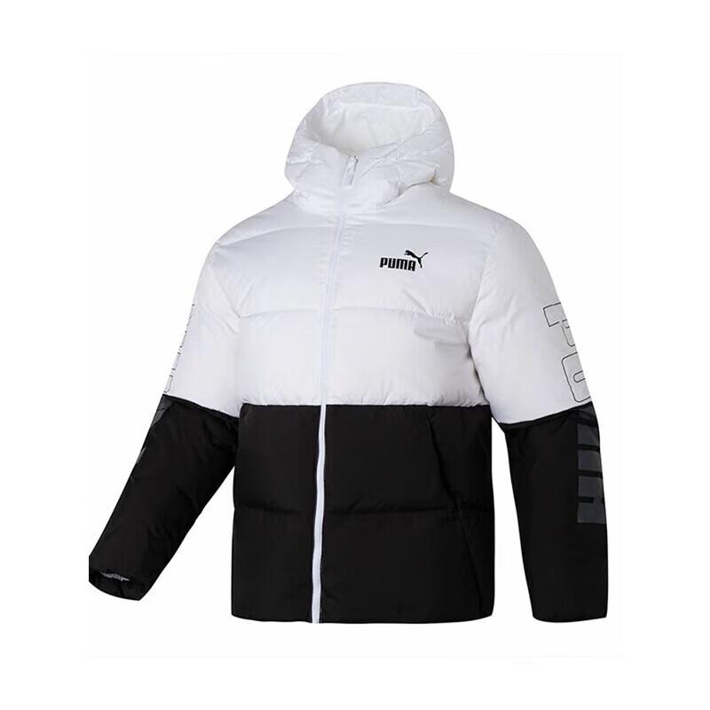 PUMA Men s Hooded Down Jacket M
