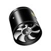 Round Inline Booster Duct Fan Exhaust Ventilation Fan with Low Noise for Kitchens, Bathrooms, Restaurants, Supermarkets