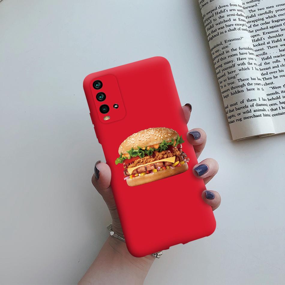 Love Heart Case For Xiaomi Redmi 9T Redmi9T 9 T T9 Cover 2021 Cactus Avocado Soft Silicone Phone Case Coque Fundas Bumper 6.53"