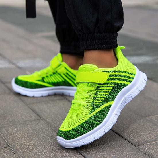 

Hessimy Boys Sneakers Fashion All Season Children Boys Sports Shoes Flat Thick Bottom Lightweight Non Toddler Running Shoes(Green,12-12.5 Y) 29 зелений