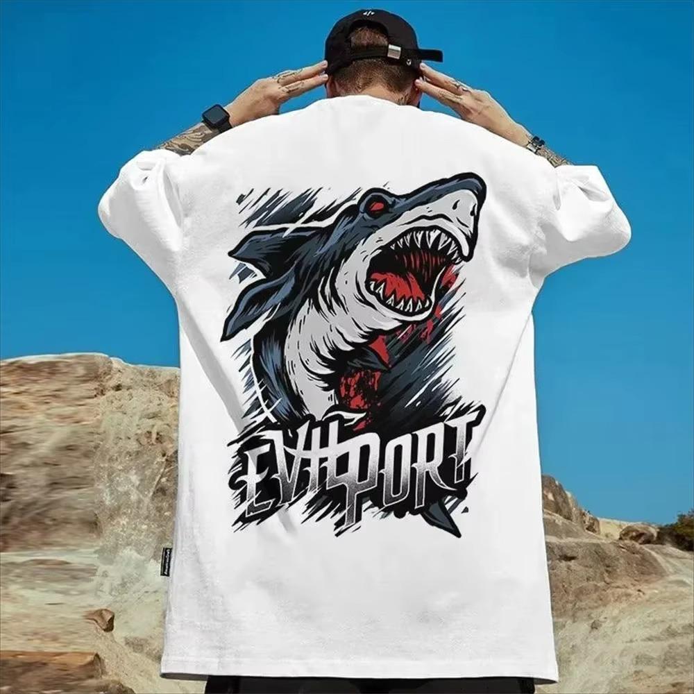 2024Summer New Style Loose Men's Polyester 3D Printed Shirts Short-Sleeved T-shirt Casual Men's T-shirts Shirt Male Men Clothing