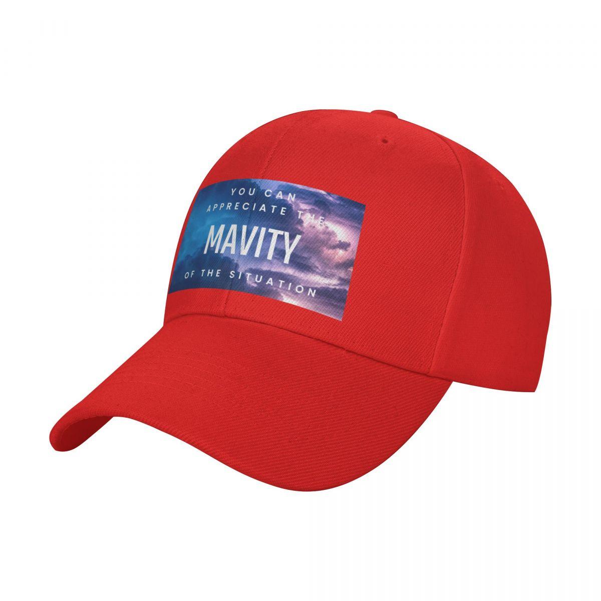 You Can Appreciate The Mavity of the Situation Baseball Cap Winter hat Funny hats Luxury Woman Men s