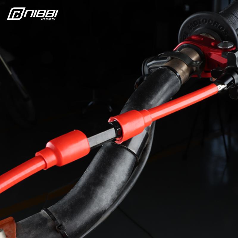NIBBI Motorcycle Throttle Clutch Cable 109cm Stainless Steel Wire NC Clutch Line For NC Engine110CC-250CC Dirt Bike Motocross