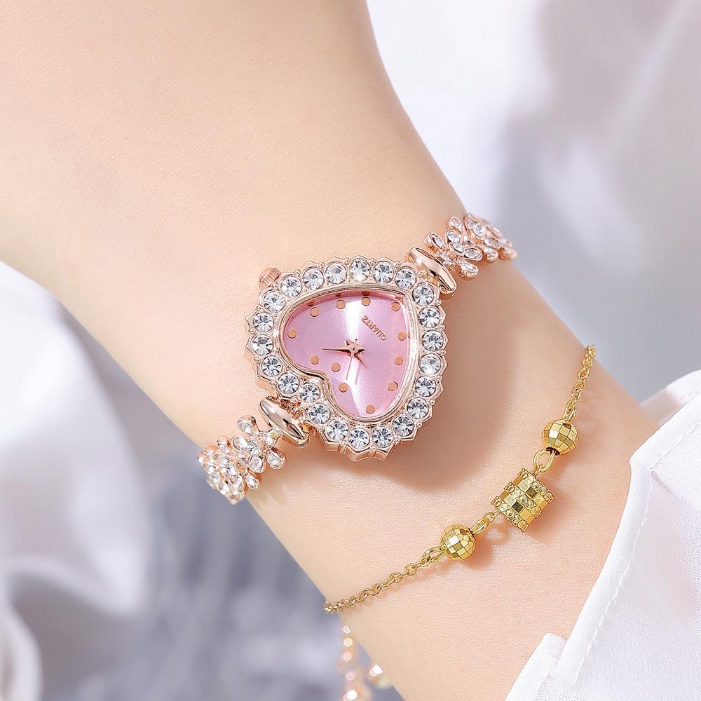 Top Brand Luxury Crystal Women Bracelet Watches Fashion Diamond Ladies Quartz Watch Steel Female Wristwatch Montre Femme