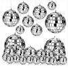Christmas Disco Mirror Ball Hanging Glass Decor Ornaments For Party Event Decor