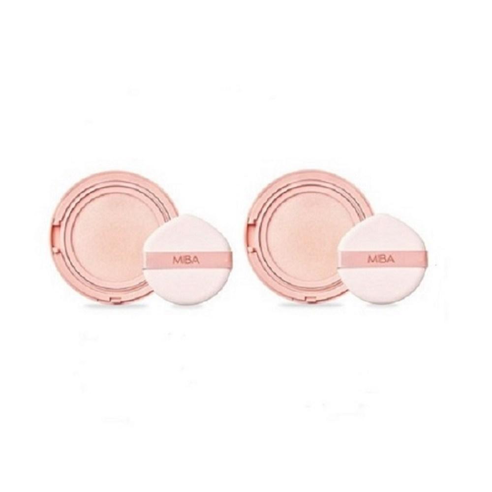 Miba Wang Cushion Season 3 Double Cushion Glow Refill 2 Pcs, No. 23 Rose Basic