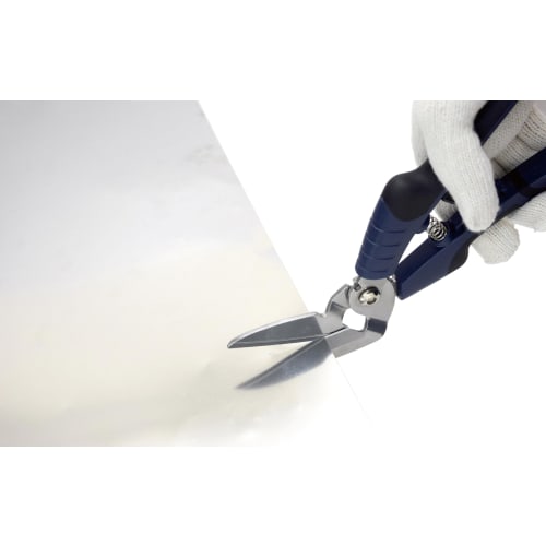 Takagi Stainless Steel Big Multi-Purpose Scissors, 250mm (TMS-250), with Spring, Continuous Operation, Serrated Blade, Wire Cutting, with Stopper, Pow
