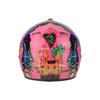 Unisex Off-Road Motorcycle Full Helmet 225 Pink Size 5 Travel Personality Safety Cover Four Seasons Motorbike Riding Helmet