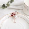 SKEDS Small Size Women Girls Cute Butterfly Owl Crystal Jewelry Brooch Retro Casual Sweater Dress Brooches Animal Badges Corsage