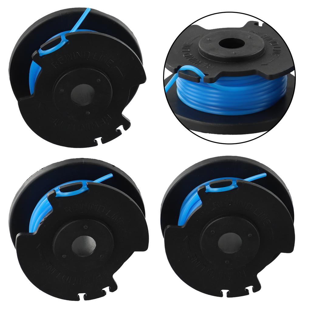 RAC125 Ersättningsspolar för RLT1830H13 RLT1825LI OLT1831S 3 x 1 mm Trådar Automatisk Trådmating Enkel Användning i Trädgårdsområden