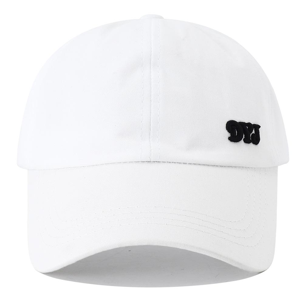 

Letter Embroidery High Ponytail Baseball Cap Female Empty Top Outdooor Sports sun protection Hats for Women Snapback Caps Adjustable белый