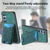 For Samsung Galaxy A54 5G Case Imprinted Pattern Card Holder Kickstand Leather Back Cover
