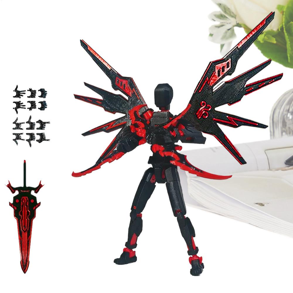 Action Figure Assembly Completed Toy 15 Multi-Jointed Movable Desktop Decorations For Kids Teens Adults Fans Collectors Living