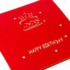 3D Pop-up Handmade Birthday Card with Cake Design
