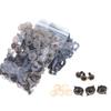 100Pcs 12mm Plastic Eyes for Bear Animal Dolls Safety Type with 50Pairs Suitable for Professional DIY Craft Making