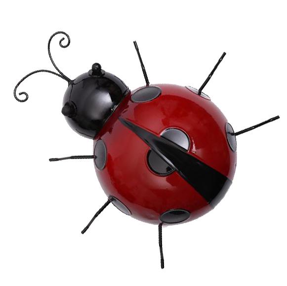 Wall decoration in Coccinella from a realistic wall artistic decoration for