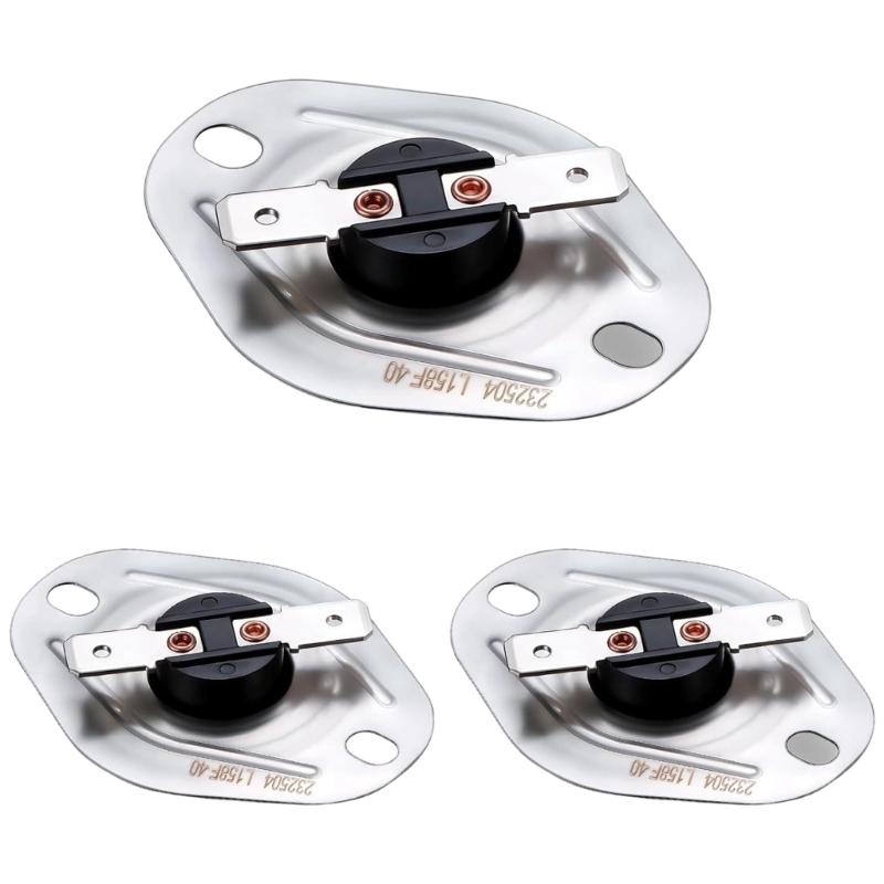 3Pcs Auto Resetting Temperature Limit Switches 232504 High Temperature Resistant Campers Limit Switches Easy Install