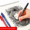 10Pcs Oily Waterproof Permanent Marker Black Ink Oil Marker Pen New Drawing Pens  Office Supplies