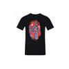 Printed Short Sleeve T-Shirt Men Tops Black DY8717