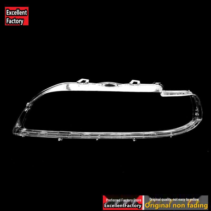 Compatible Headlight Cover for 00-03 BMW 5 Series E39 (520, 525, 528, 530) - Transparent