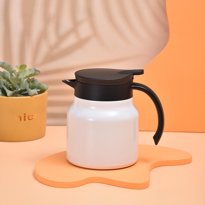 Large Capacity 316 Stainless Steel Insulated Teapot with Tea-Water Separation
