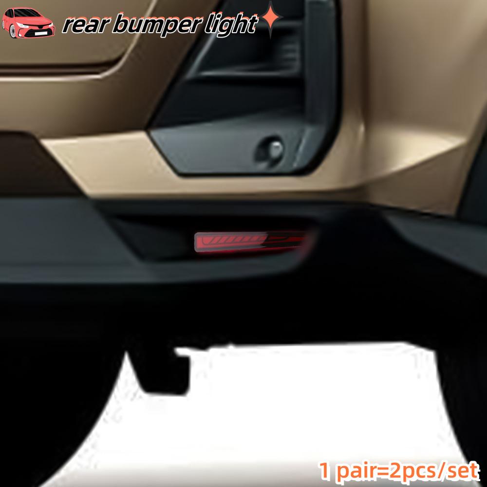 Car LED Rear Reflector Fog Lamp for Toyota Raize 2019 2020 2026 2026 Brake Light Rear Bumper Turn Signal Lamp