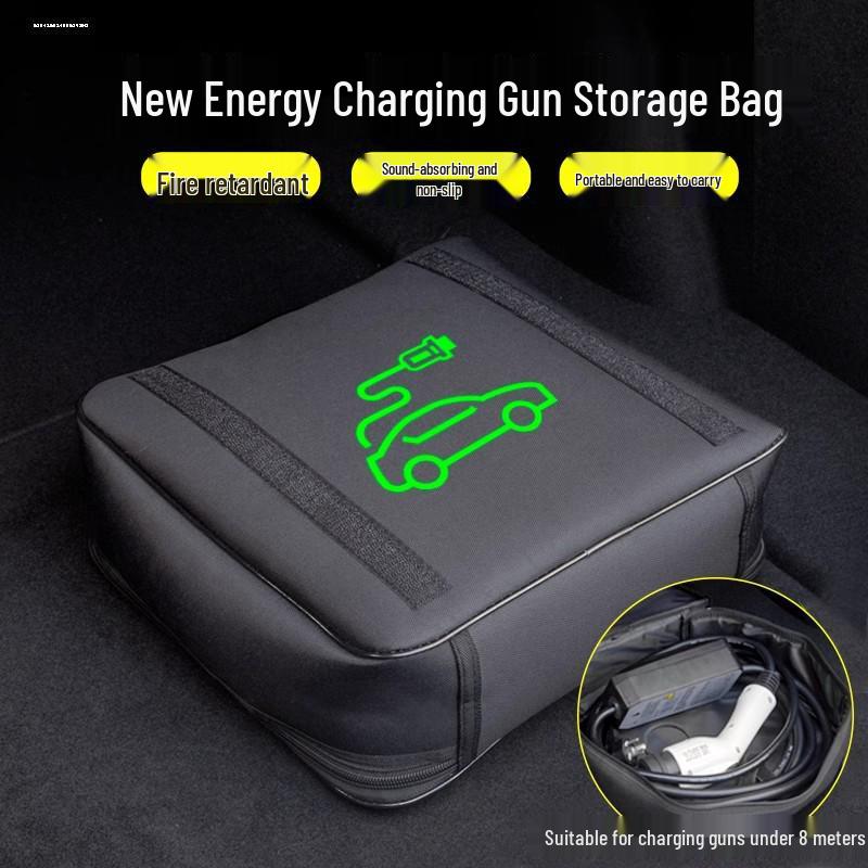 Xiaopeng P5 Charging Gun Cable Storage Pouch: Portable Organizer for EV Accessories